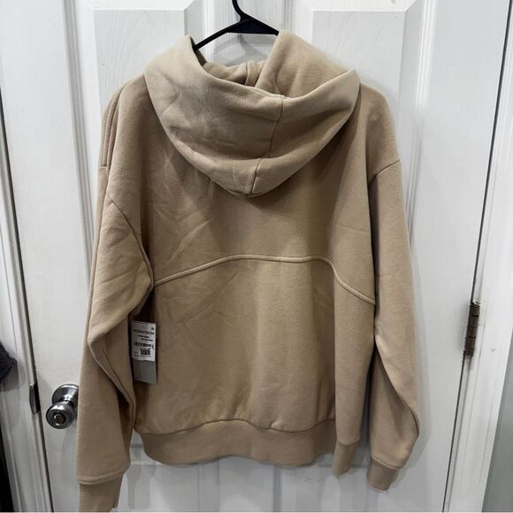 Zella “All Day” Tan Oxford Hoodie Sweatshirt – Size Small – NWT - Picture 6 of 9